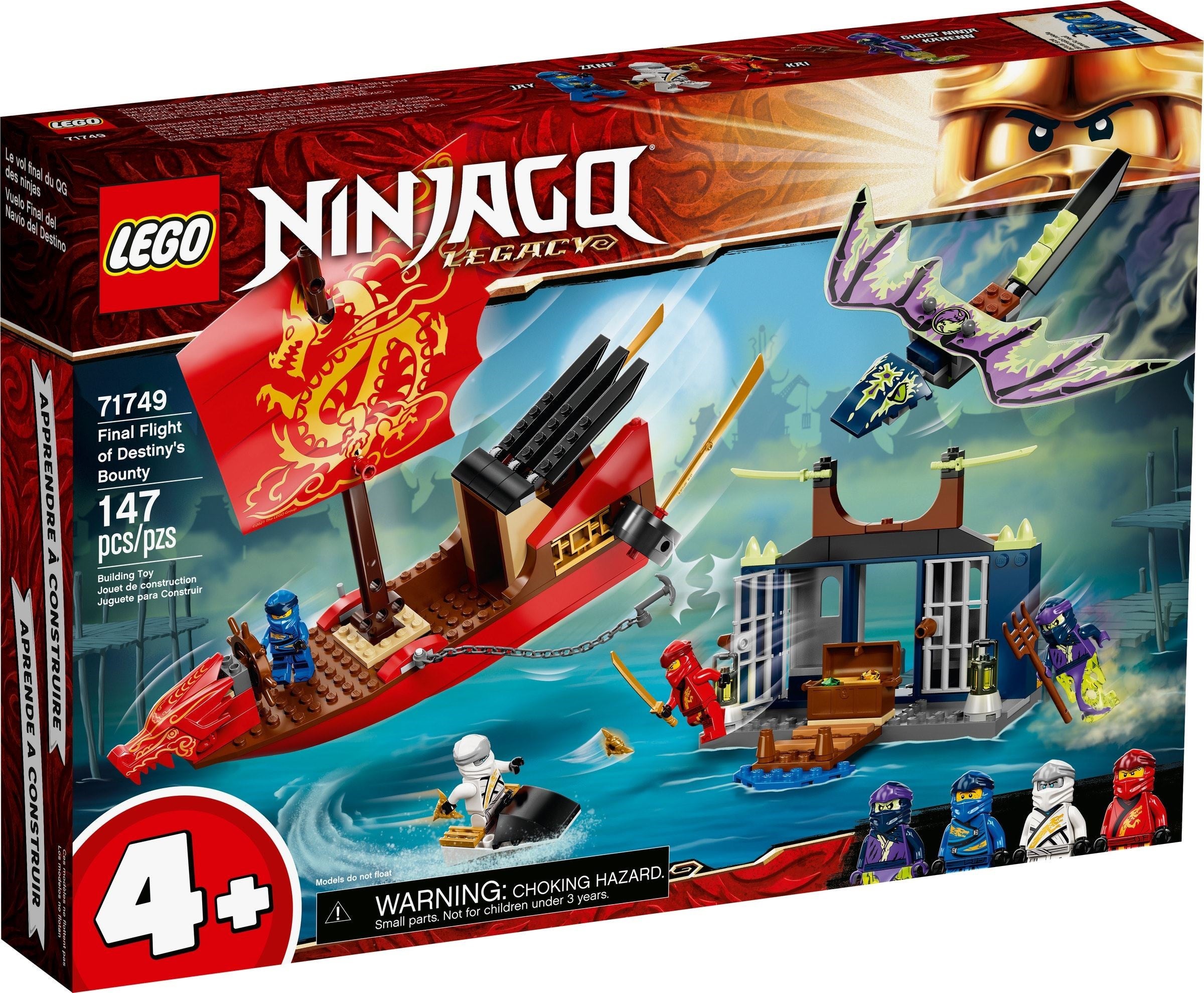 Ninjago Destiny's Bounty Moc Ninjago Flying Boat Ninjago