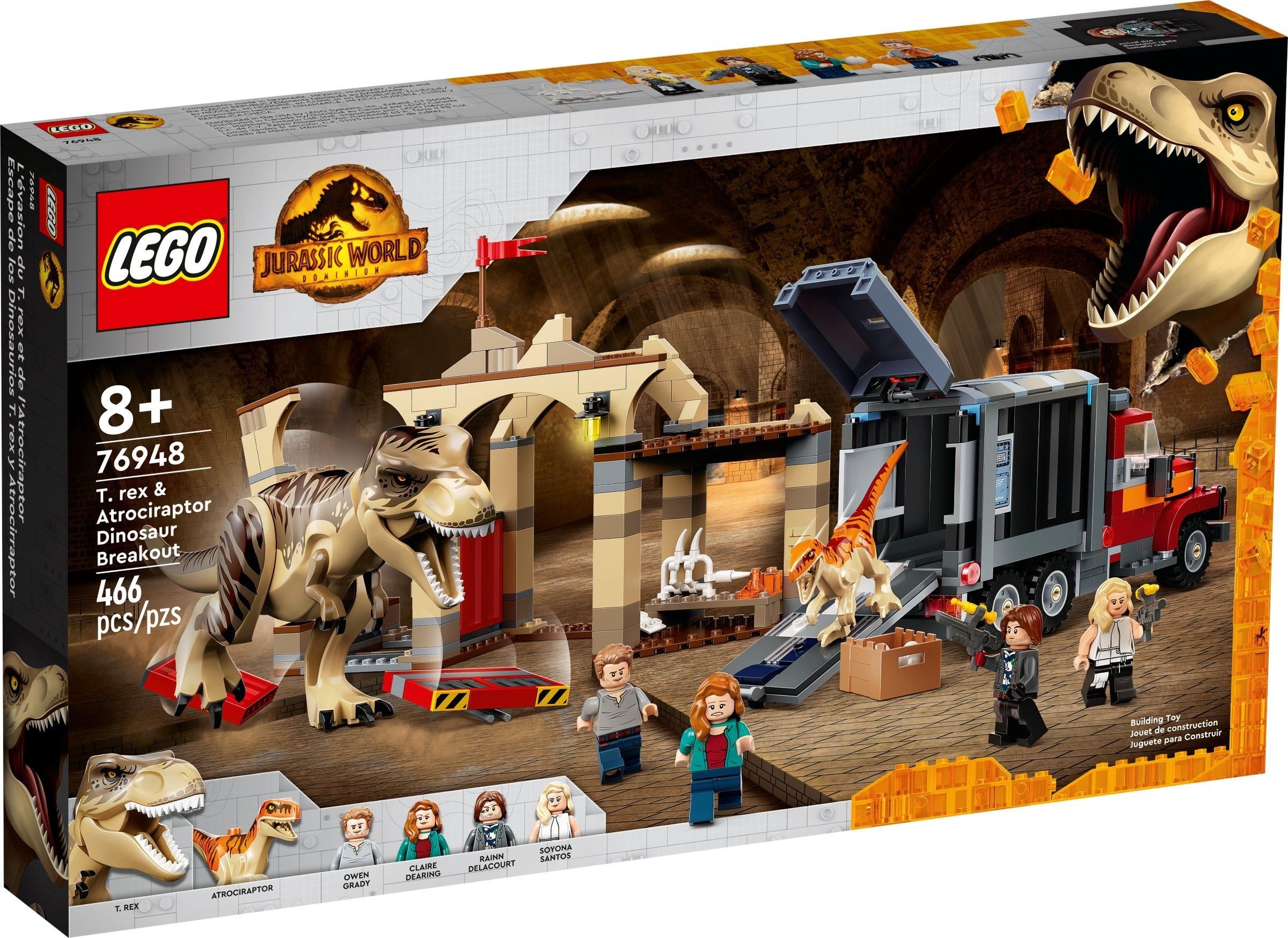 ラウズアーク LEGO Jurassic World T. rex Dinosaur Breakout • Set 76944
