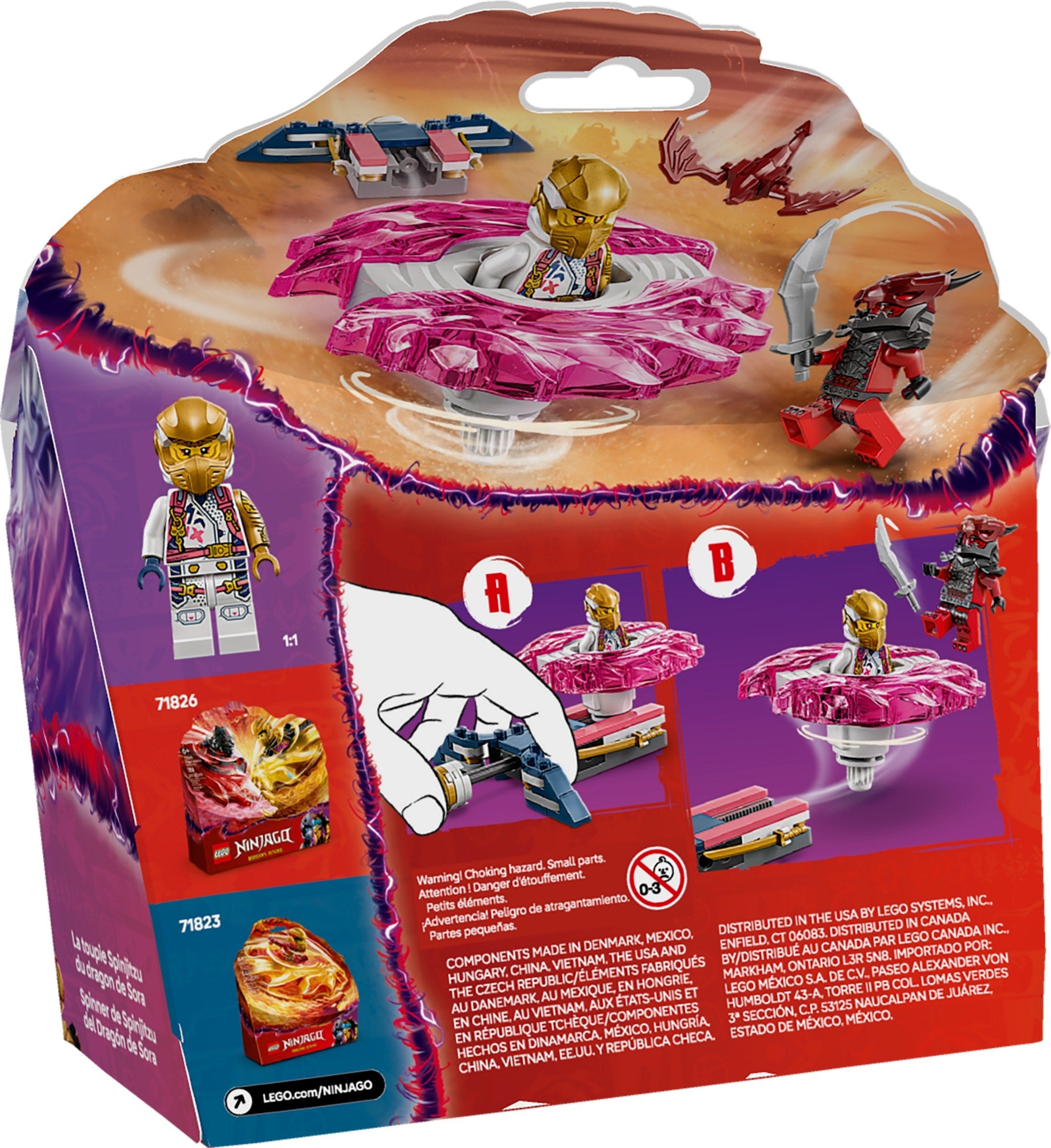 はんくす 71824 Ninjago Sora's Dragon Spinjitzu Spinner | JOHN'S BOX OF BRICKS