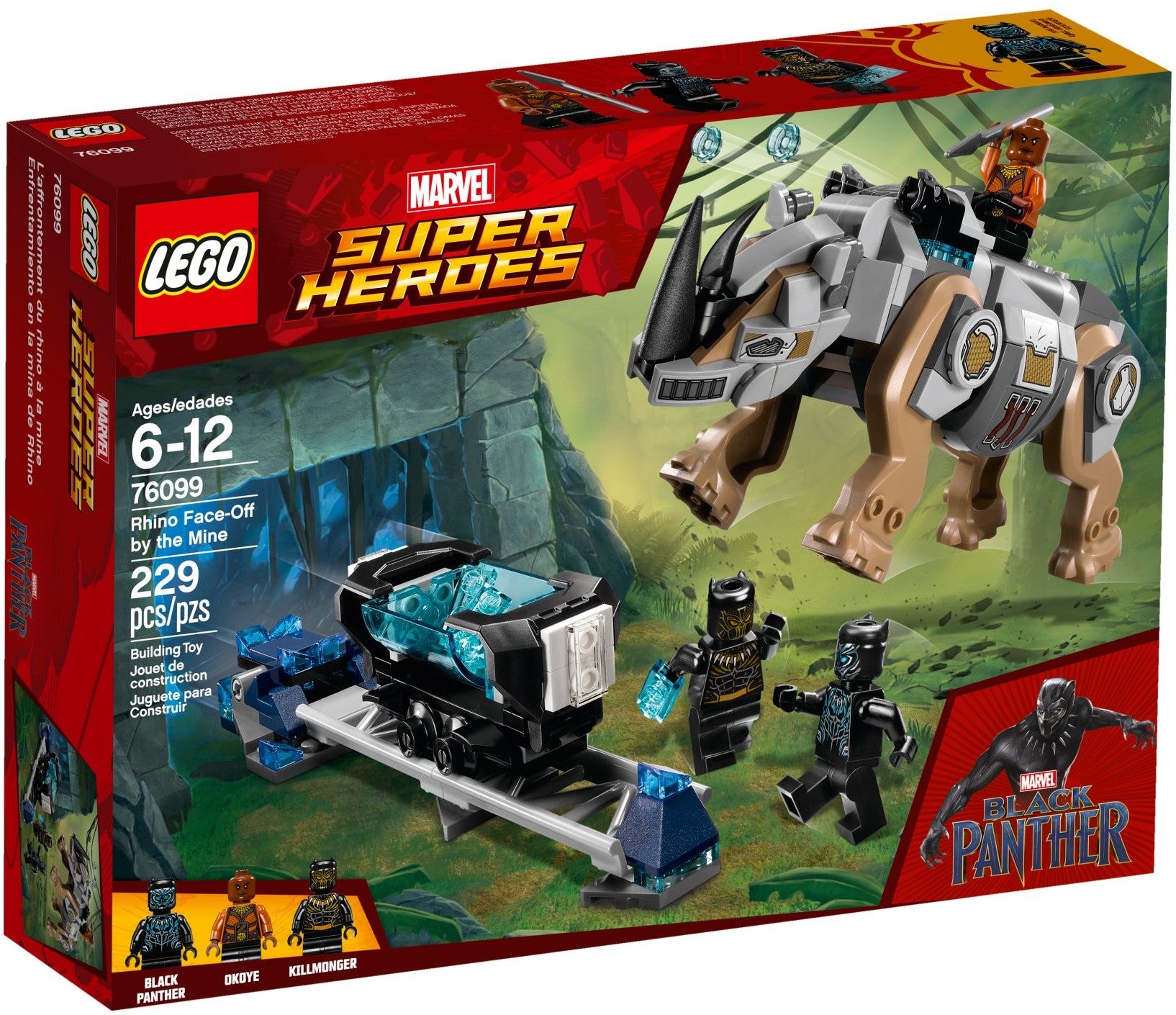 76099 Lego MARVEL SUPER HEROES Rhino Face-Off by the Mine JOHN'S