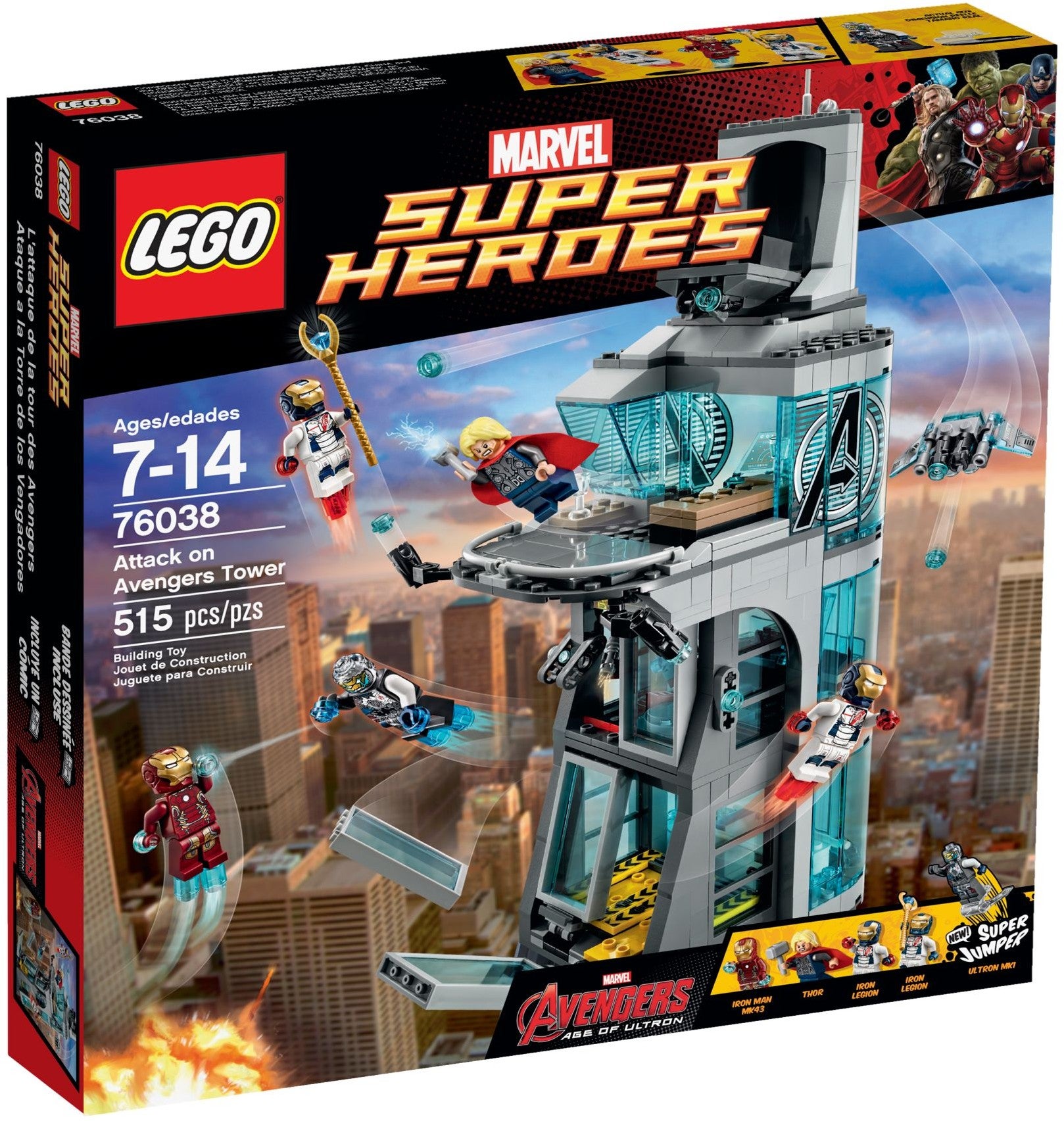 Lego Avengers Loki Set 76038 Lego MARVEL SUPER HEROES Attack On