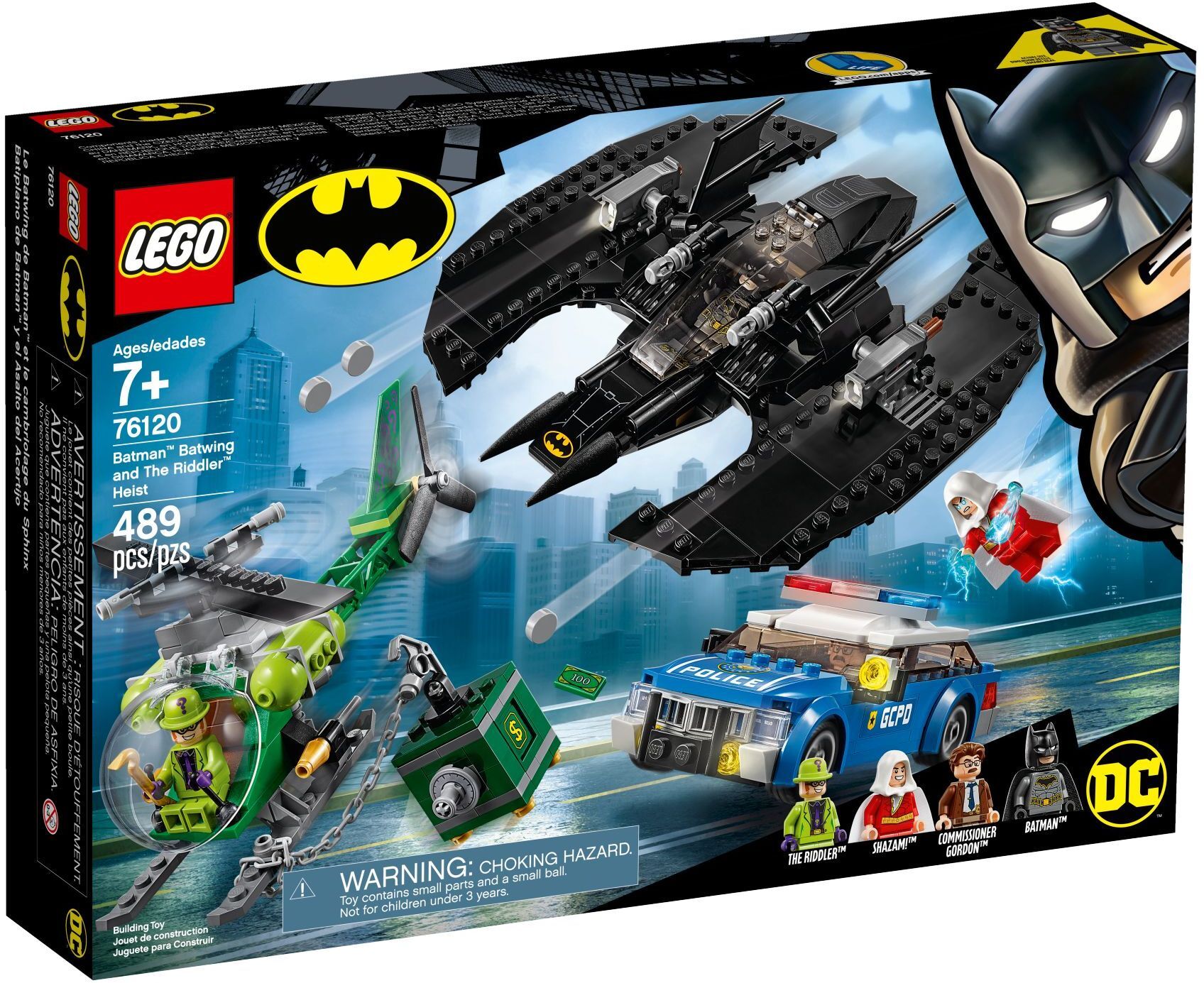 76120 Lego DC COMICS SUPER HEROES Batman™ Batwing and The Riddler ...